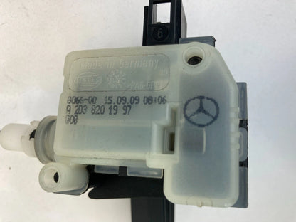 2003-2009 MERCEDES-BENZ E320 FUEL FILLER DOOR LOCK ACTUATOR BRACKET 2038201997