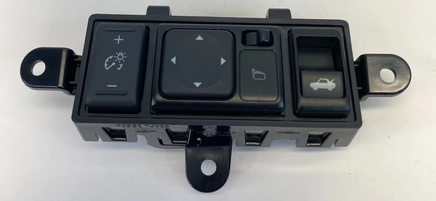 2013-2019 NISSAN SENTRA DASHBOARD MIRROR TRUNK DIMMER SWITCH PANEL OEM