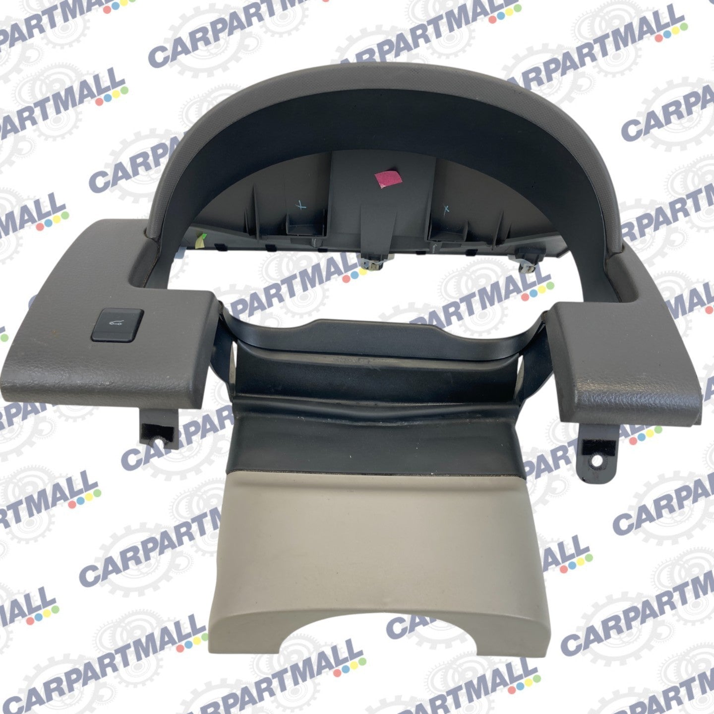 08-10 Ford Edge Speedometer Cluster Dash Bezel Trim W/ Column Cover 8T43-78044D