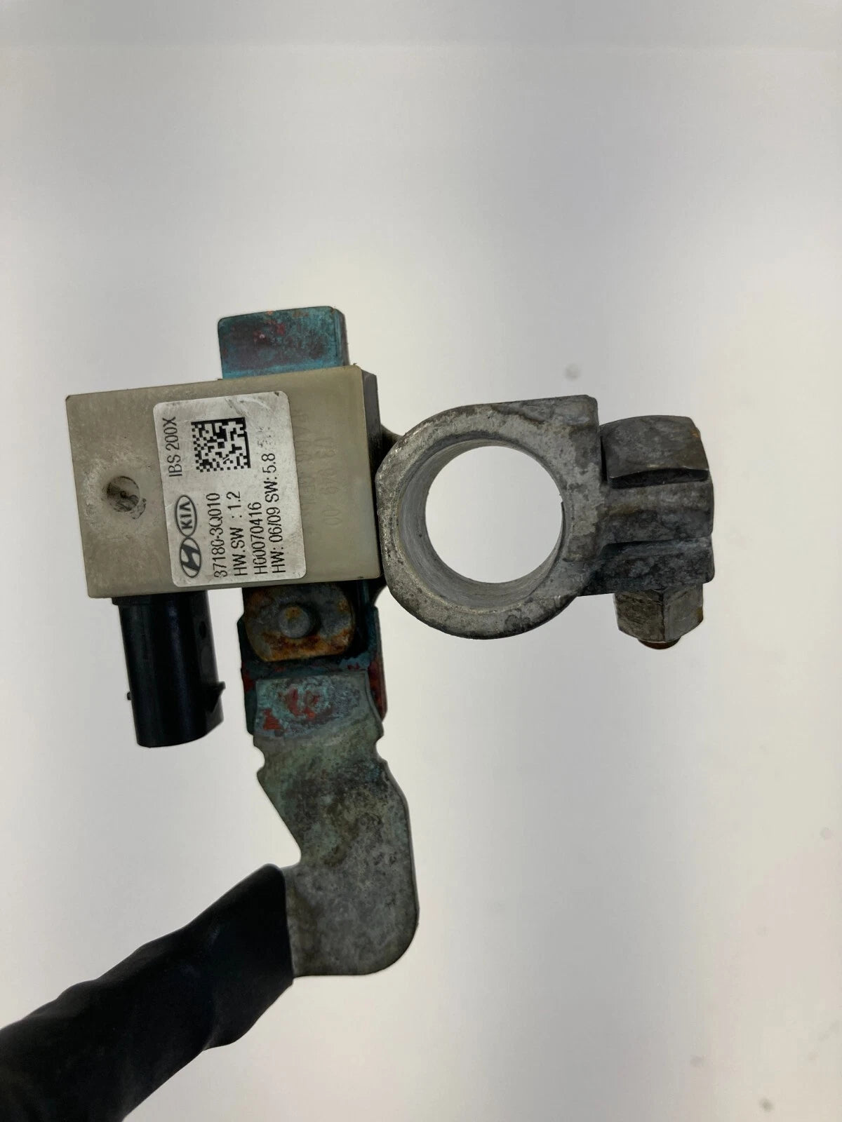 11-14 HYUNDAI SONATA NEGATIVE BATTERY CABLE WIRE WIRING W/SENSOR 37180-3Q010 OEM