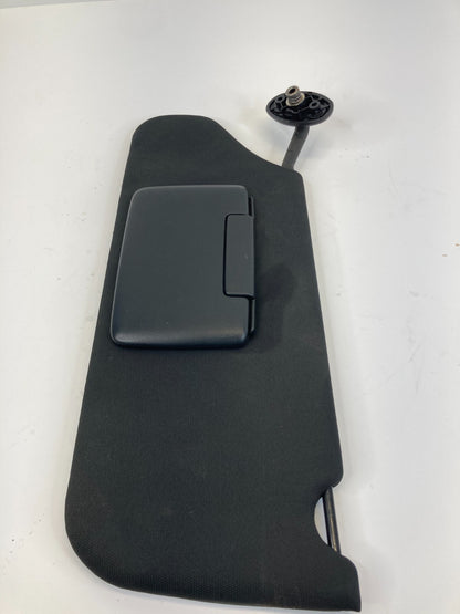 2011-2014 Dodge Avenger Left Driver Side Sunvisor Sun Visor Black Cloth OEM