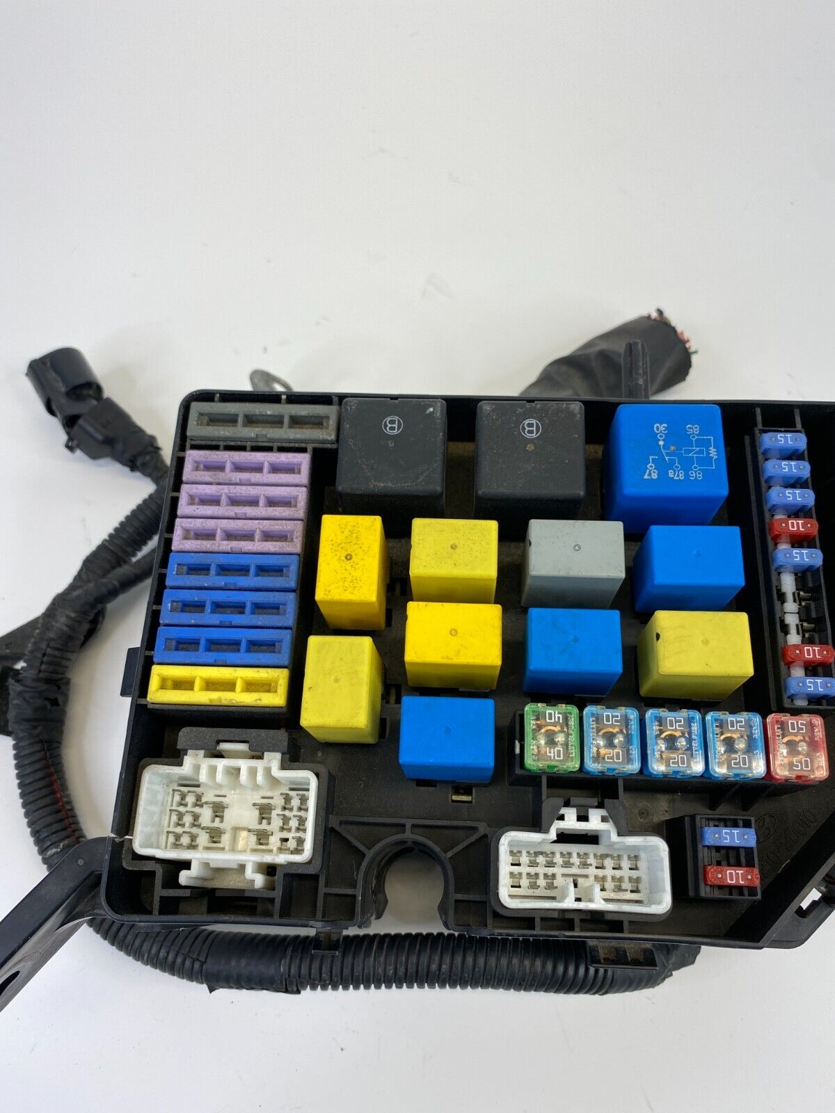 04-06 Hyundai Elantra 2.0L AT Engine Fuse Box Compartment Relay 91207-2D451 OEM