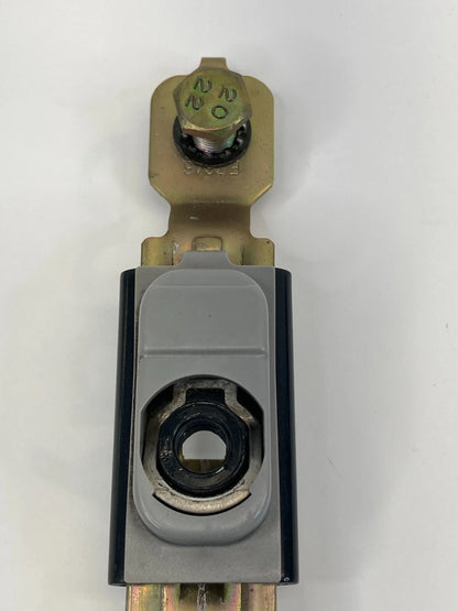 03 04 MITSUBISHI MONTERO SPORT FR LEFT DRIVER SEAT BELT HEIGHT ADJUSTER BRACKET