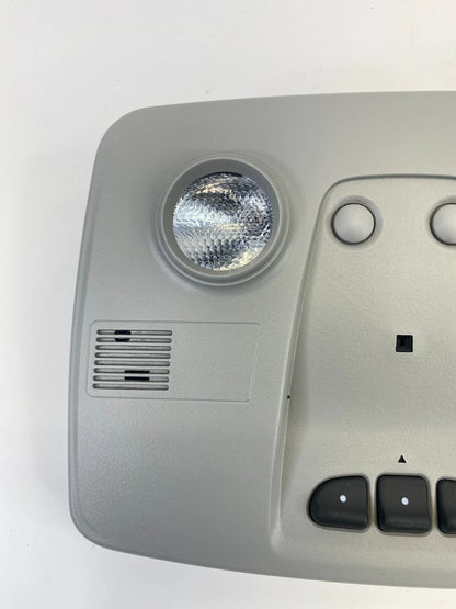 2009-2017 CHEVROLET TRAVERSE OVERHEAD ROOF CONSOLE GRAY DOME LIGHT OEM