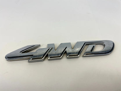 2008-2012 FORD ESCAPE REAR HATCH TRUNK 4WD EMBLEM BADGE OEM FACTORY 8L84-7843156