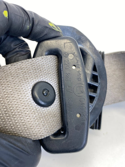 2000-2006 MERCEDES-BENZ S430 S500 FRONT LEFT DRIVER SEAT BELT RETRACTOR GRAY OEM