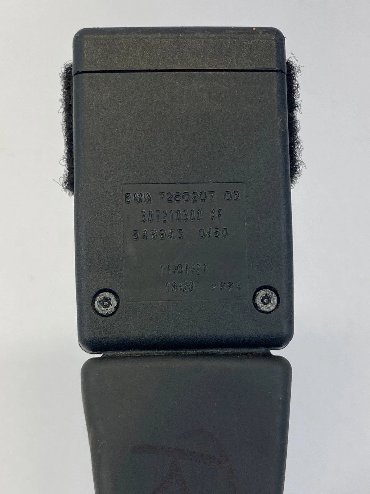2011-2017 BMW X3 FRONT RIGHT PASSENGER SEAT BELT BUCKLE 307210300AF OEM
