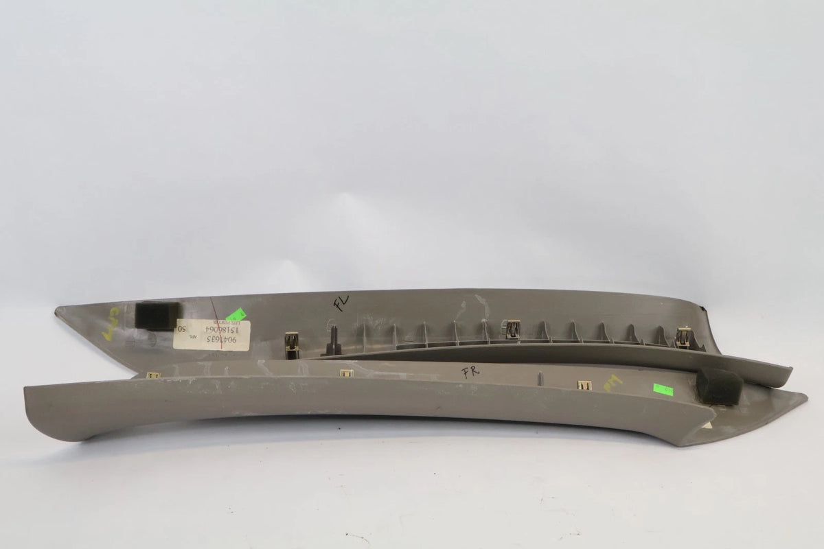 2002-2004 CHEVY TRAILBLAZER ENVOY FR A-PILLAR PANEL TRIM MOLDING SET LH & RH OEM