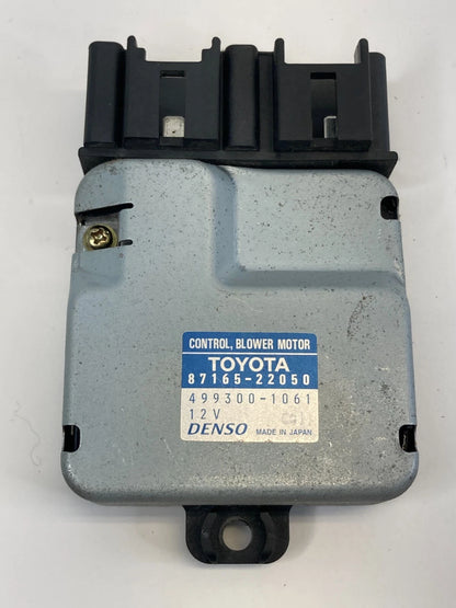 1999-2003 LEXUS RX300 HVAC BLOWER MOTOR CONTROL MODULE RESISTOR OEM 87165-22050