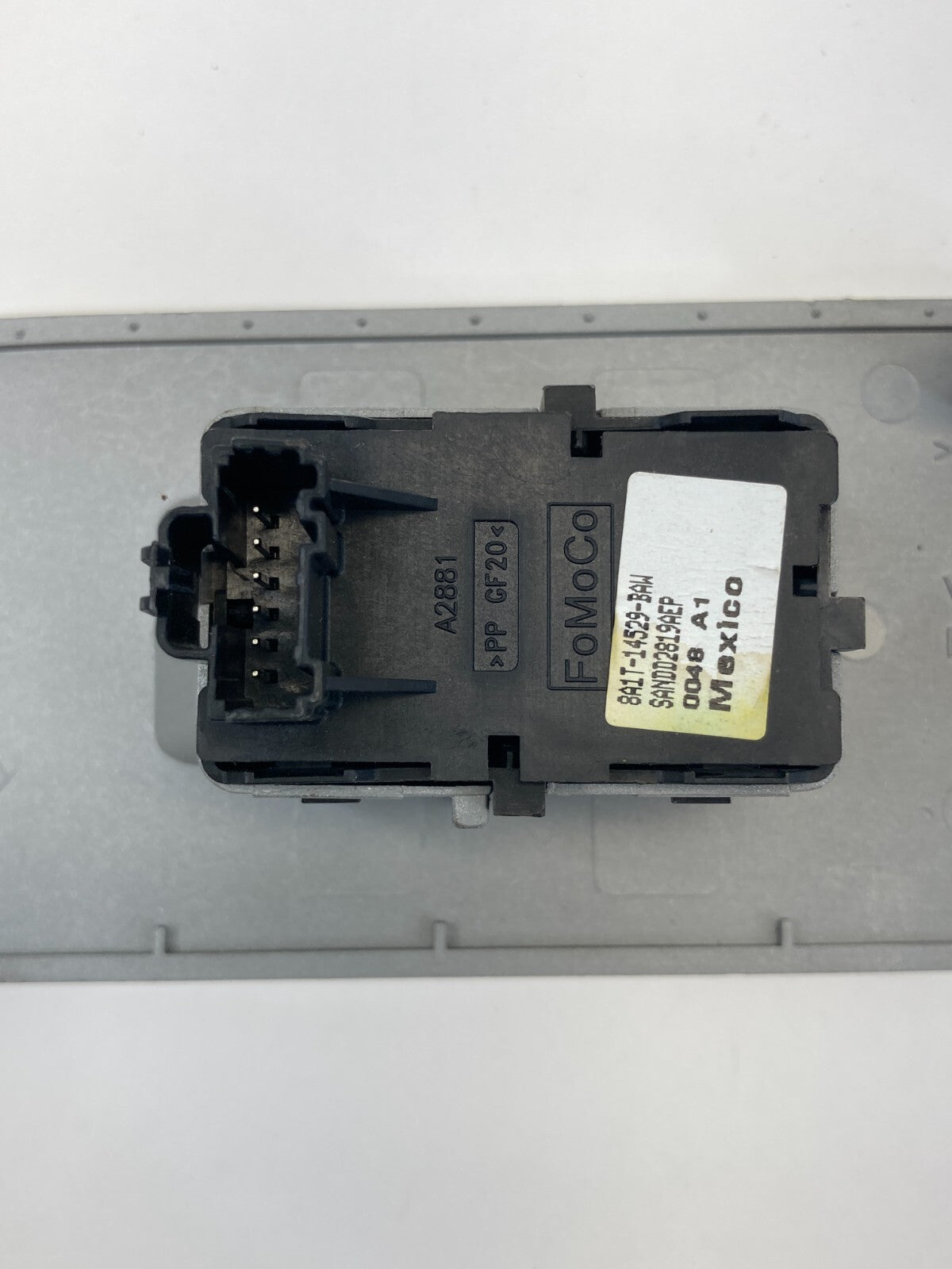 07-10 Lincoln MKX Front Right Side Door Window Switch w/Bezel 7A13-7814B362-A