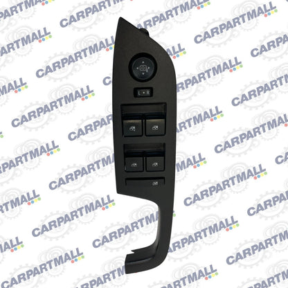 10-17 CHEVROLET EQUINOX FRONT LEFT MASTER POWER WINDOW & MIRROR SWITCH 20917599