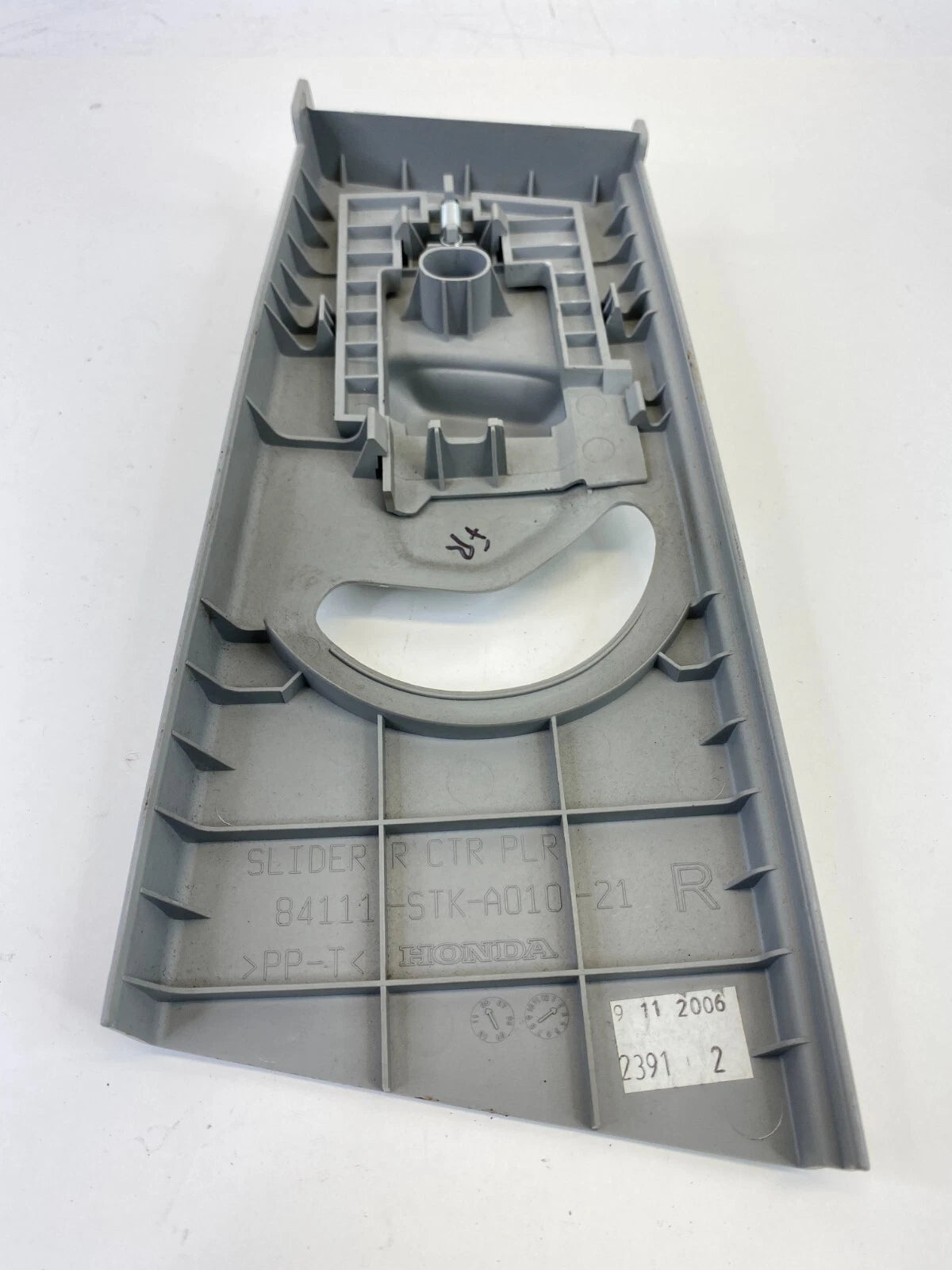 07-12 ACURA RDX FRONT RIGHT UPPER B PILLAR ADJUSTER COVER TRIM 84111-STK-A010