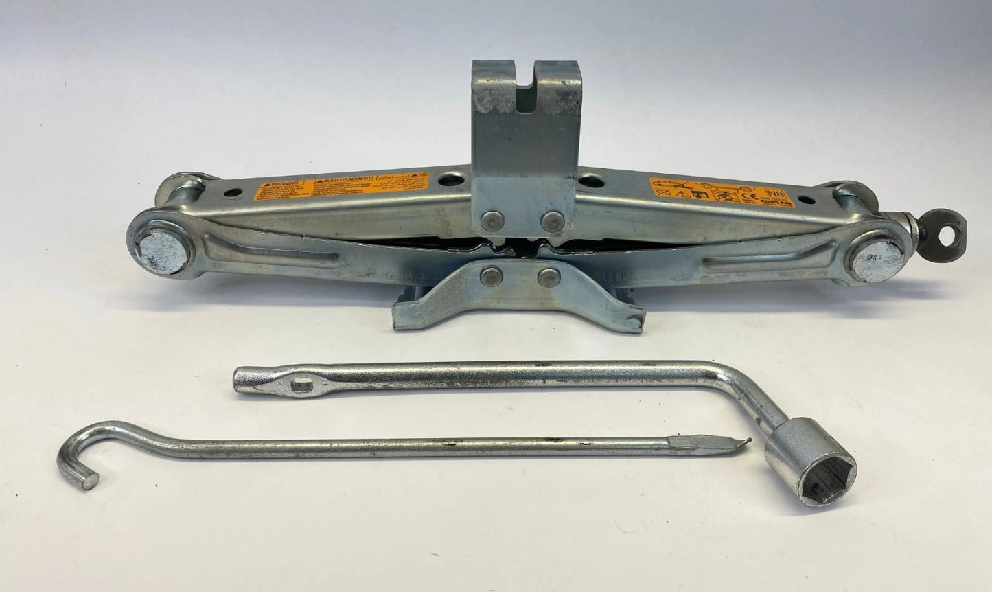 2009-2014 NISSAN MURANO SPARE TIRE SCISSOR JACK LUG WRENCH TOOLS OEM 99550-1AA0A