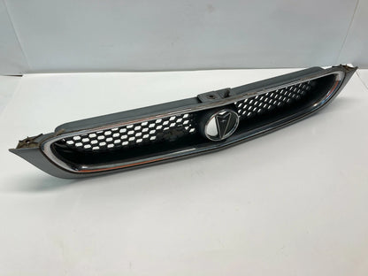 1993-1995 PONTIAC BONNEVILLE FRONT GRILL GRILLE W/ EMBLEM SILVER 25607598 OEM