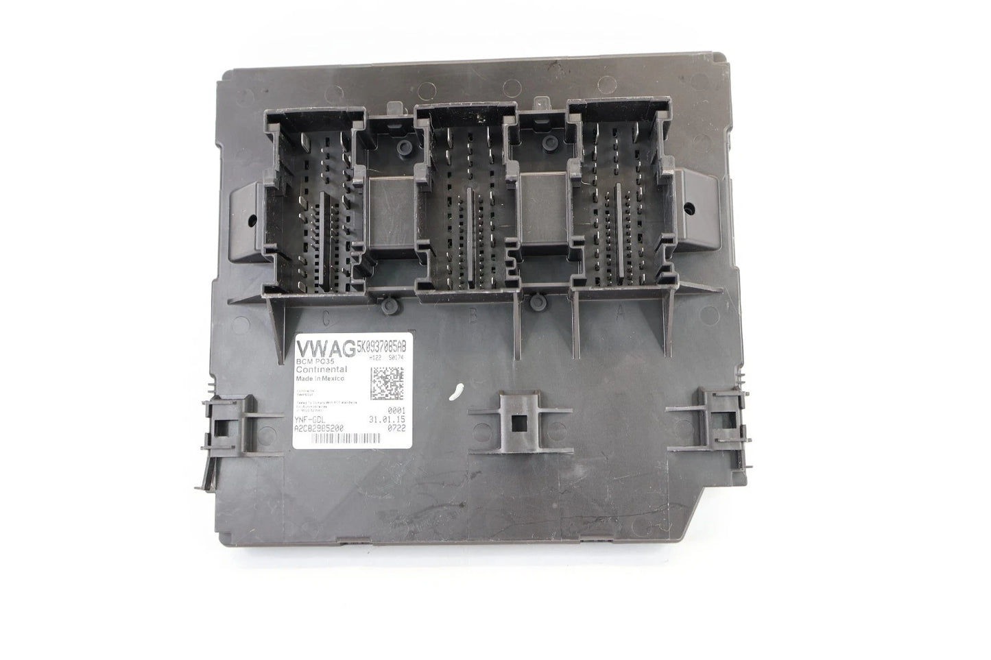 12-15 VOLKSWAGEN PASSAT 1.8L BODY CONTROL MODULE BCM COMPUTER UNIT 5K0937085AB