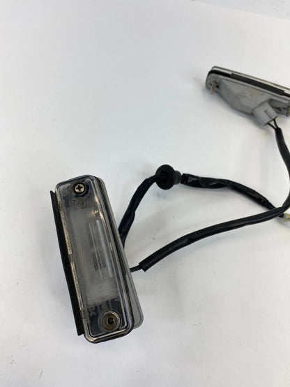 2003-2007 SUBARU FORESTER REAR TRUNK LICENSE PLATE LIGHT LAMP PAIR SET OEM