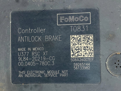 09-12 FORD ESCAPE 2.5L FWD AT ABS ANTI-LOCK BRAKE PUMP MODULE 9L84-2C346-AH OEM