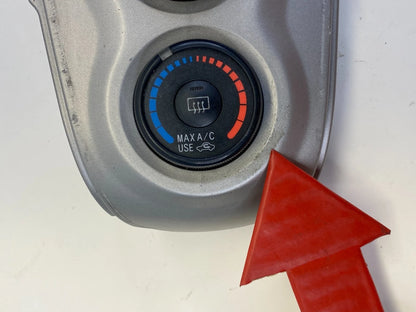 2009-2011 TOYOTA YARIS DASH AC HVAC HEATER CLIMATE CONTROL PANEL 55406-52200 OEM