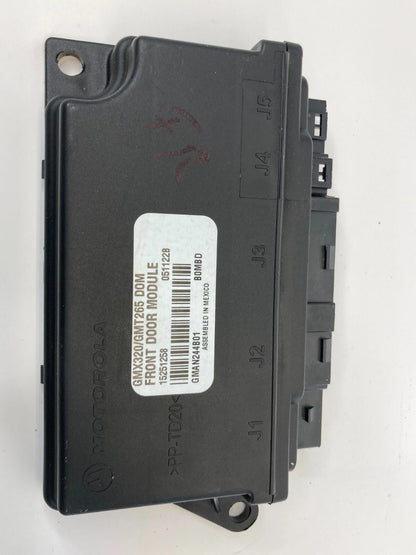 06 07 CADILLAC CTS 2006 SRX FRONT RIGHT DOOR LOCK CONTROL MODULE 15251258 OEM