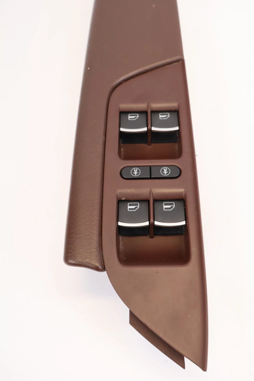2011-2017 VW TOUAREG FRONT LEFT WINDOW SWITCH ASSEMBLY WITH BEZEL OEM 7P1867165