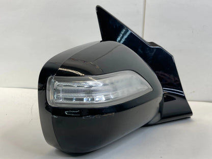 10 11 ACURA MDX PASSENGER DOOR MIRROR ASSEMBLY BLACK TURN SIGNAL 76200STXA120