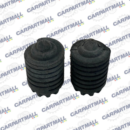 2002-2005 BMW 745I FRONT HOOD RUBBER CUSHION BUFFER STOPPER BUMPER SET PAIR OEM