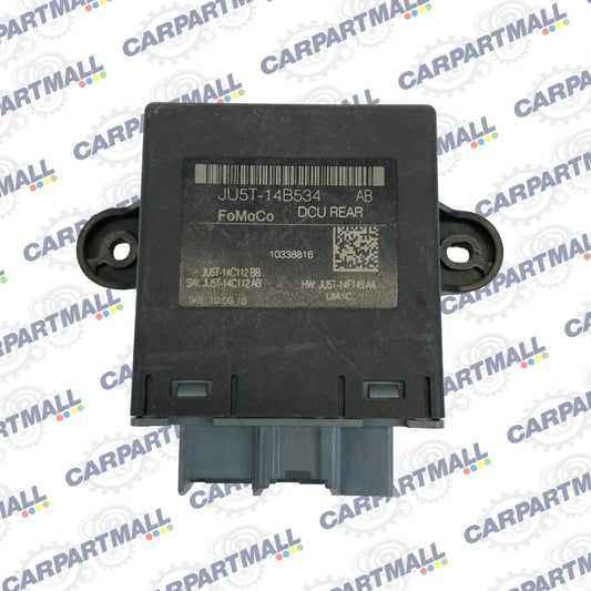 2017-2020 FORD FUSION REAR RIGHT SIDE DOOR CONTROL MODULE UNIT OEM JU5T-14B534