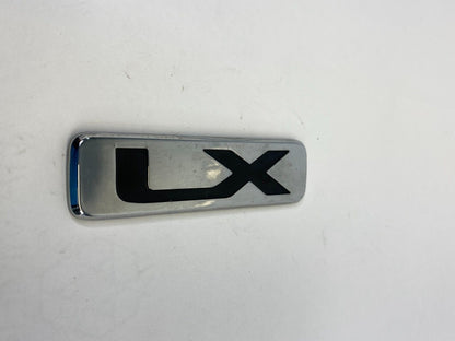 2000-2006 Mazda MPV Rear Trunk Emblem LX Logo Symbol Sign Chrome LC6251761 OEM