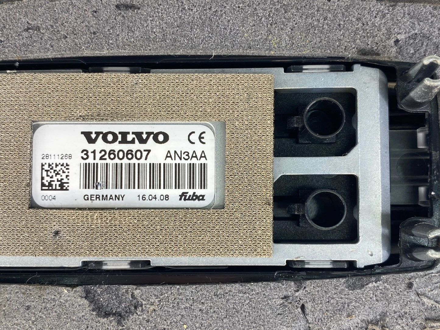 2008-2016 VOLVO XC70 ROOF SATELLITE ANTENNA MOUNT SHARK FIN 31260607 OEM