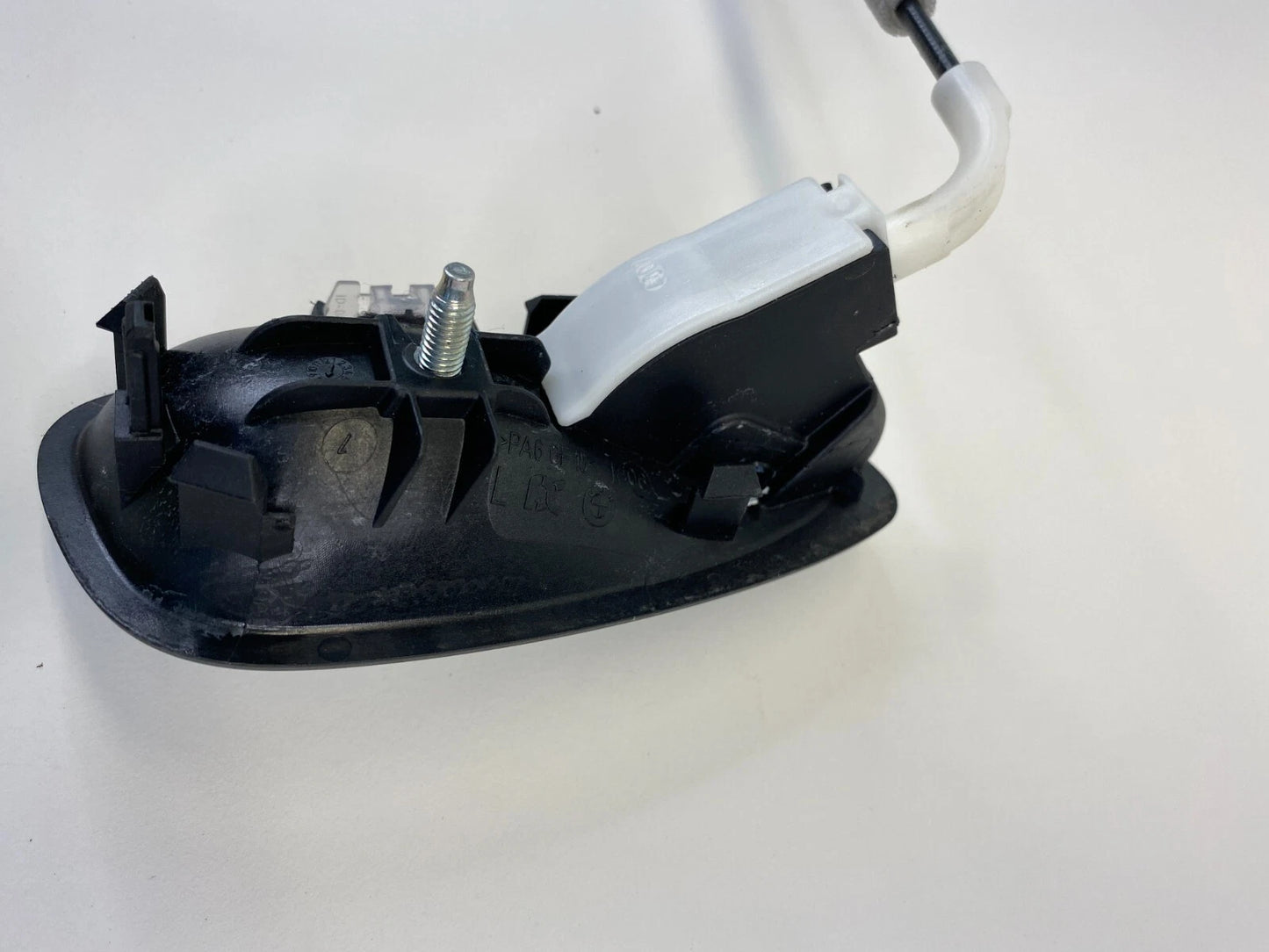 2006-2010 BMW 550i REAR LEFT INTERIOR DOOR HANDLE W CABLE OEM FACTORY 1360535-SW