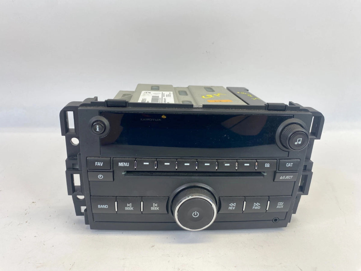2009-2012 CHEVROLET TRAVERSE AM/FM RADIO RECEIVER CD DISC PLAYER STEREO 20935116