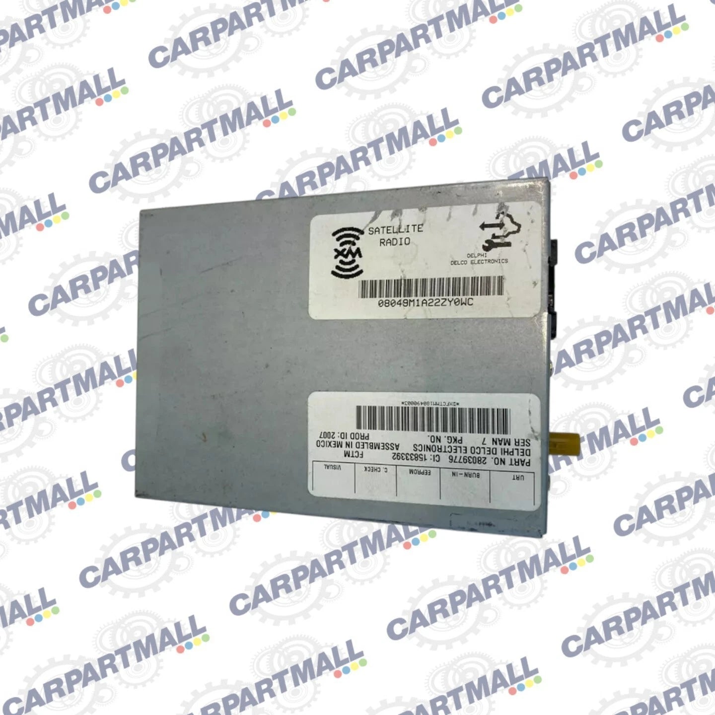 2003-2011 SAAB 9-3 93 SEDAN SATELLITE RADIO COMPUTER CONTROL MODULE 28039776 OEM