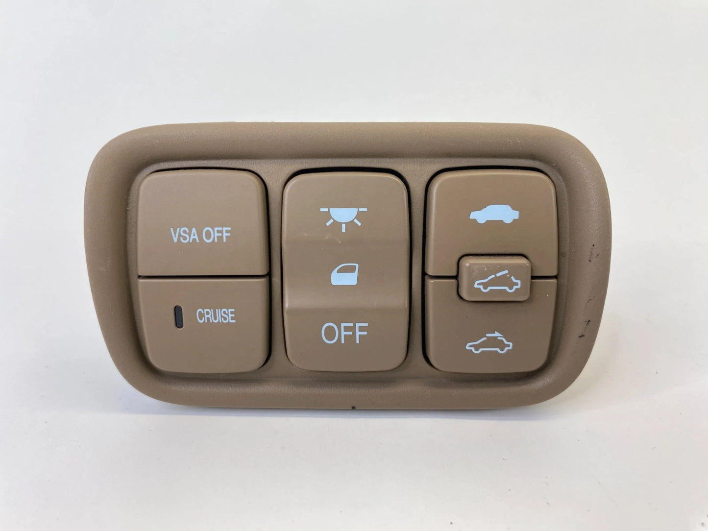 2003-2008 HONDA PILOT CRUISE VSA CONTROL INNER LIGHT LAMP & SUNROOF SWITCH