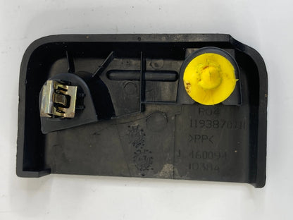 07-12 GMC ACADIA 09-12 TRAVERSE FRONT LEFT SEAT TRACK BOLT COVER TRIM 1193870