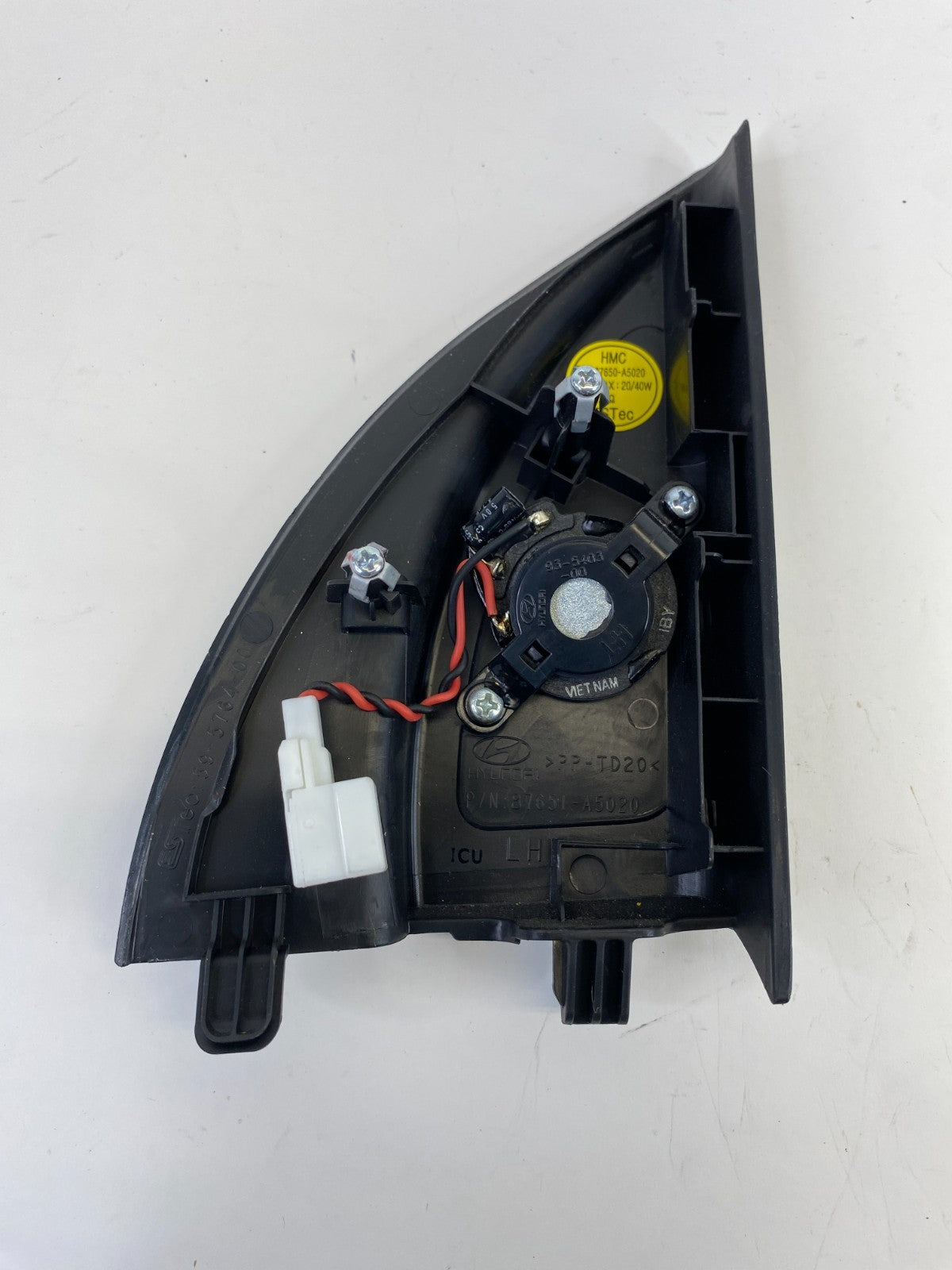 13-17 Hyundai Elantra GT Front Left Door Tweeter Speaker w/Cover 87651-A5020 OEM