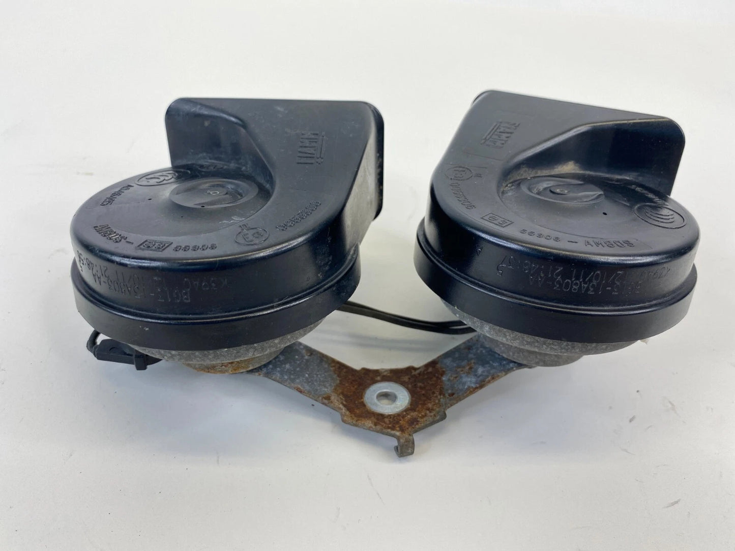 2010-2019 FORD TAURUS HORN LOW HIGH SIGNAL ALARM SIREN NOTE PAIR ASSY E30055306