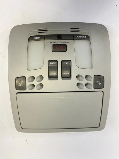 2009-2013 LEXUS IS250 OVERHEAD DOME LIGHT SUNGLASS MAP CONSOLE W/ SUNROOF SWITCH