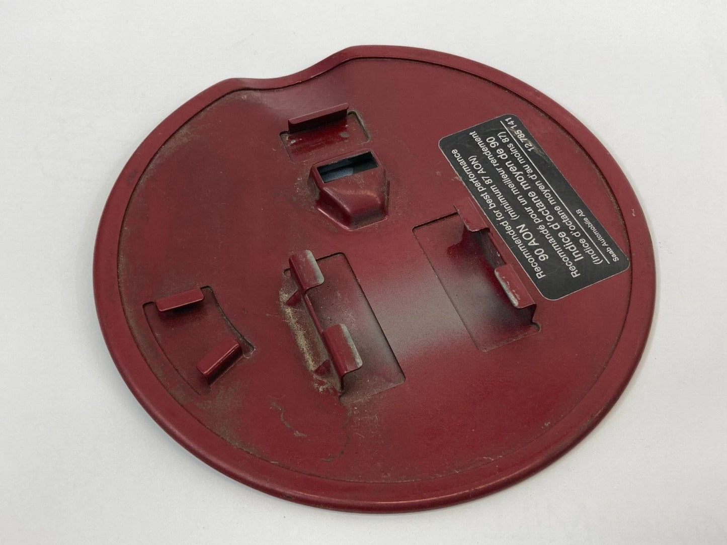 2003-2011 SAAB 9-3 93 SEDAN FUEL FILLER GAS TANK DOOR LID COVER RED 12785141 OEM