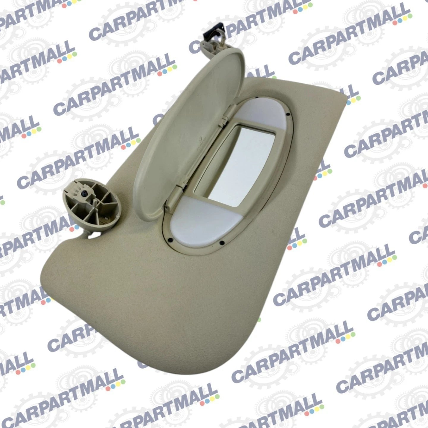 2011-2014 MINI COOPER FRONT RIGHT SUNVISOR SUN VISOR SHADE ILLUMINATED BEIGE OEM