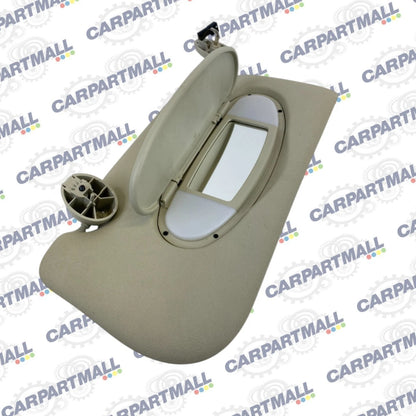 2011-2014 MINI COOPER FRONT RIGHT SUNVISOR SUN VISOR SHADE ILLUMINATED BEIGE OEM
