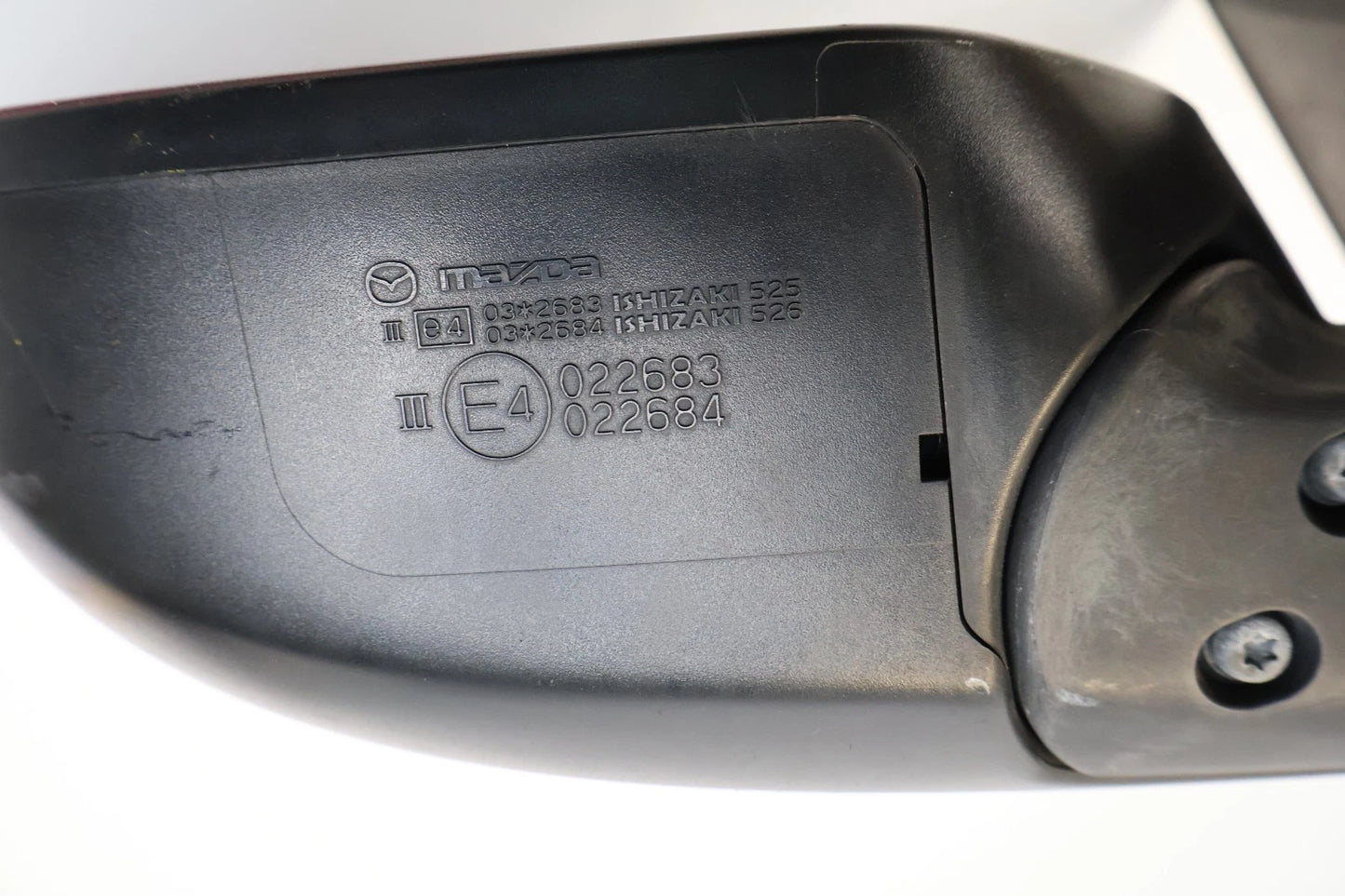 2011-2014 MAZDA 2 MAZDA2 FRONT LEFT DRIVER SIDE VIEW DOOR MIRROR E4022683 OEM