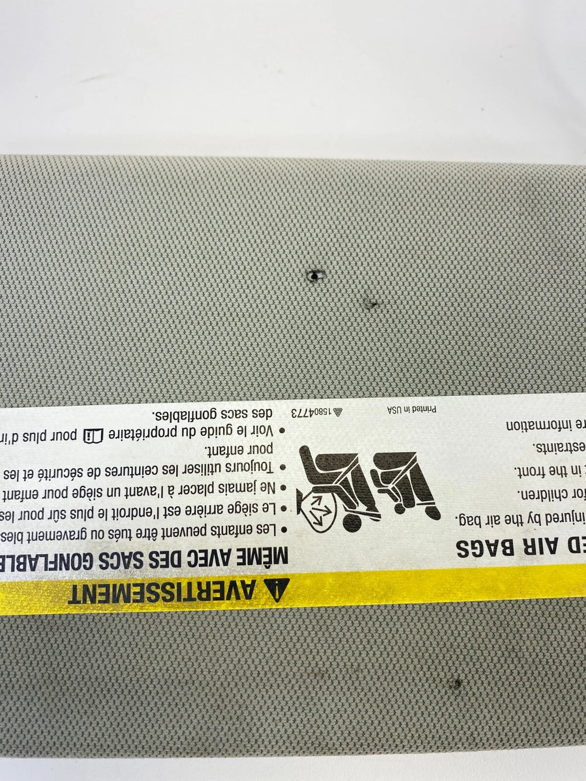 2013-2015 CHEVROLET CHEVY MALIBU LEFT DRIVER SUNVISOR SUN VISOR W ILLUMINATION