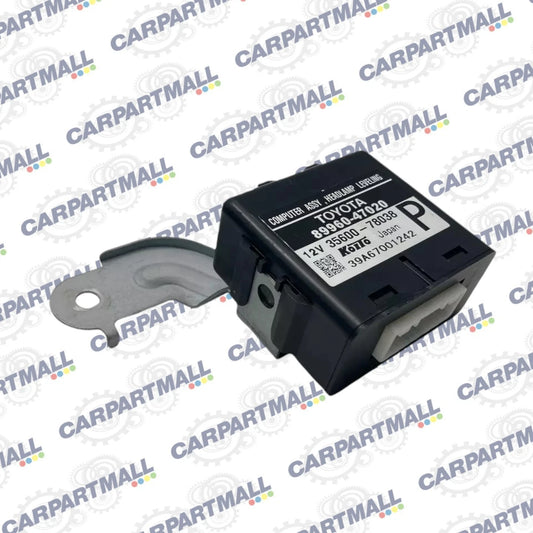 04 05 TOYOTA PRIUS HEADLIGHT LAMP LEVELING COMPUTER CONTROL MODULE 89960-47020