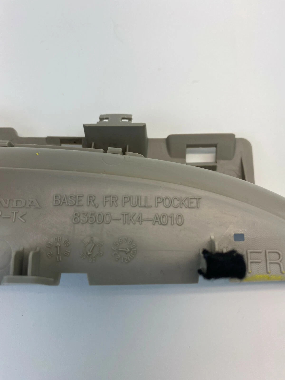 09-14 ACURA TL SEDAN FRONT RIGHT INTERIOR DOOR PULL POCKET PANEL 83550-TK4-A010