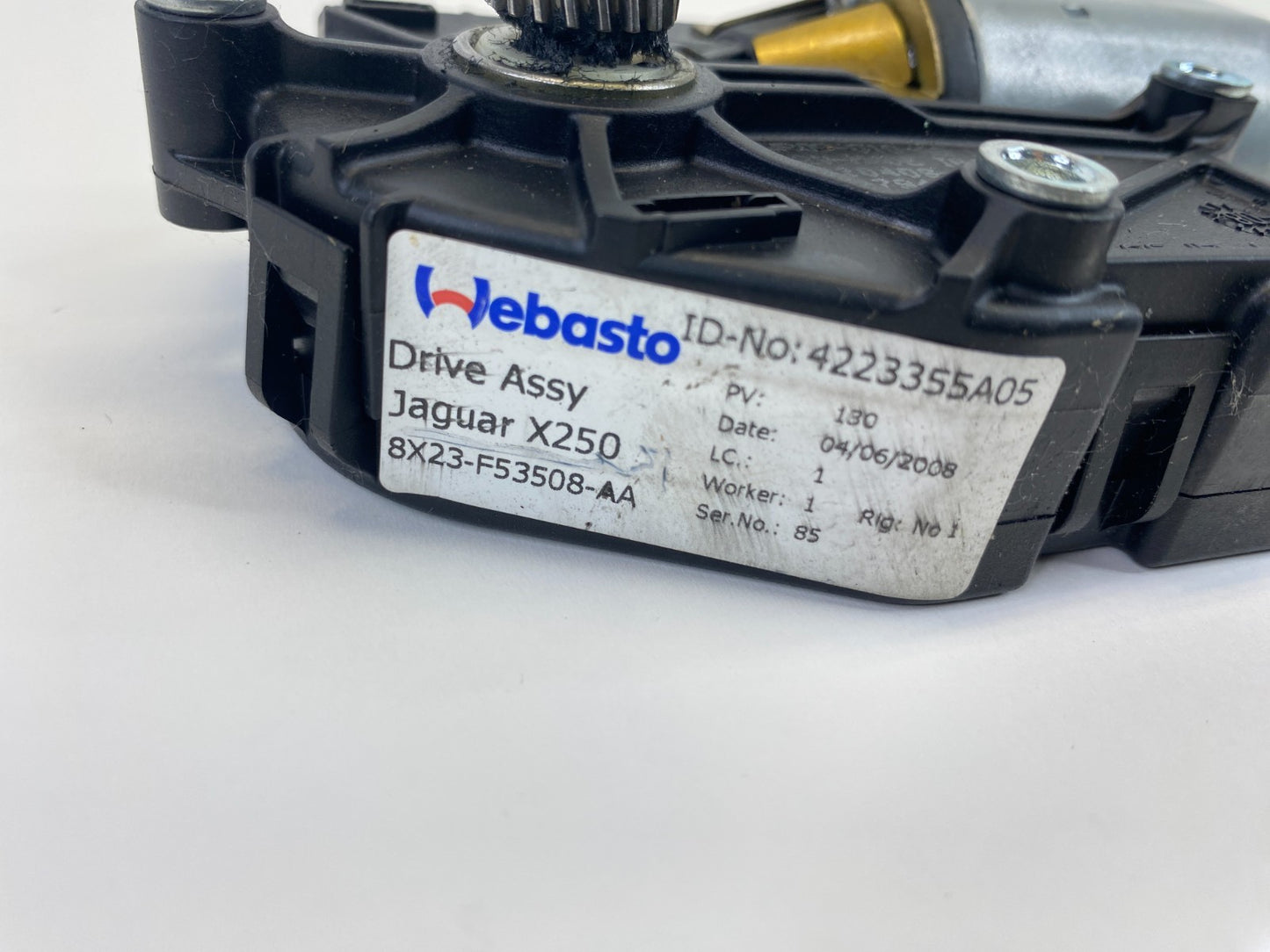 2009-2015 Jaguar XF SEDAN Sunroof Sun Roof Motor Assy 8X23-F53508-AA OEM