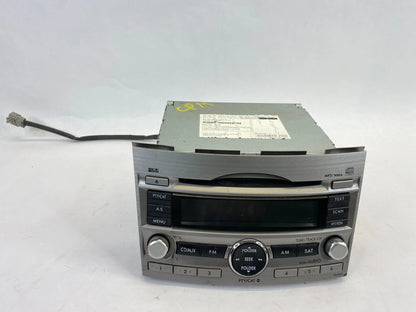 2010-2012 SUBARU OUTBACK LEGACY AM FM CD PLAYER RADIO RECEIVER OEM 86201AJ64A