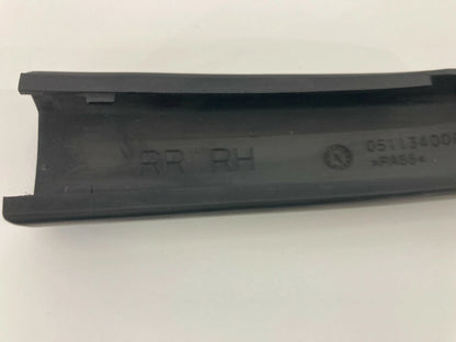 09-14 VOLKSWAGEN ROUTAN REAR RIGHT ROOF RACK UPPER COVER SIDE RAIL 5113400AB OEM