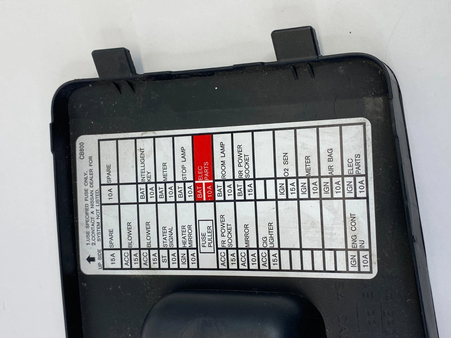 2003 2004 2005 NISSAN MURANO DASH FUSE BOX DOOR LID CAP COVER 68964-CA000 OEM