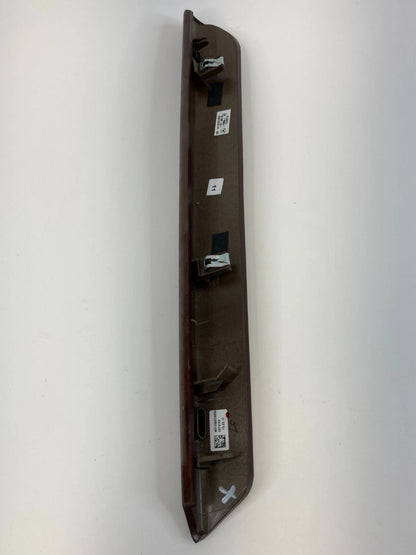 2012-2016 MERCEDES-BENZ E350 LEFT CENTER CONSOLE COVER TRIM BEZEL WOODGRAIN