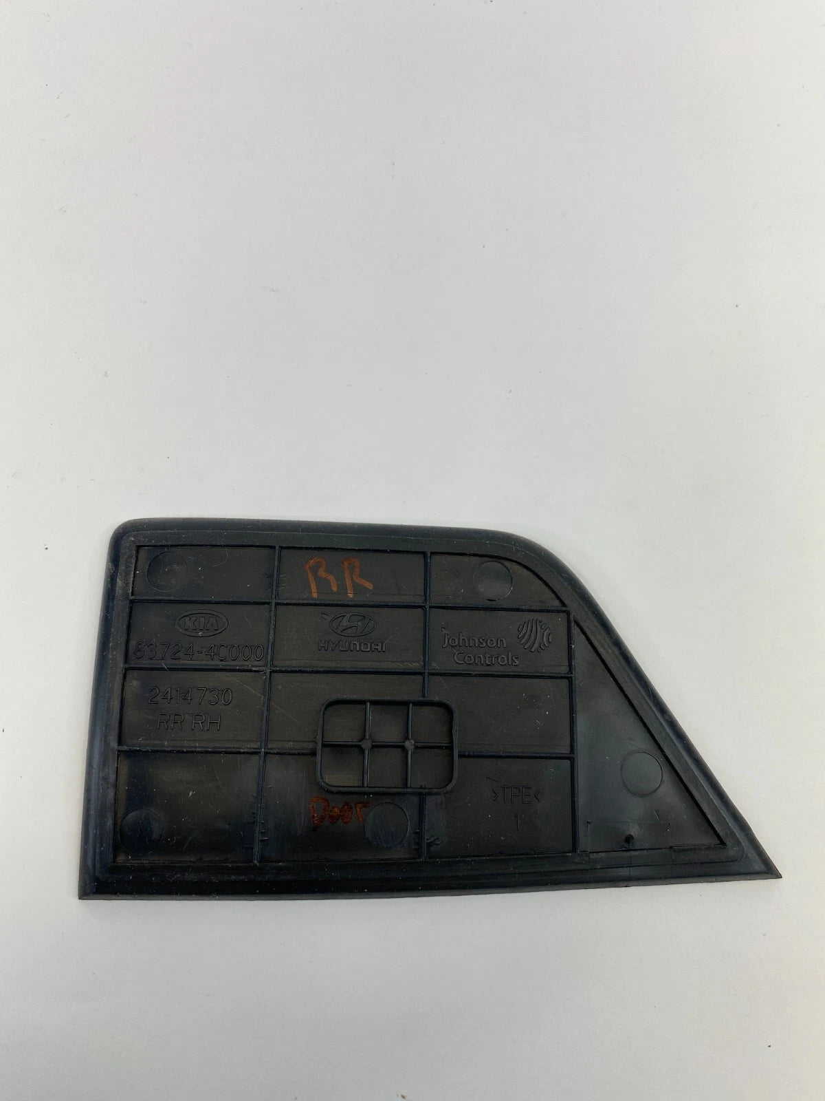 2011-2013 KIA OPTIMA REAR RIGHT INNER DOOR PULL HANDLE COVER CAP MAT 83724-4C000
